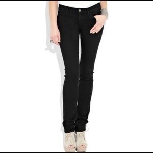 GOLDSIGN Misfit Black Straight Jeans 32